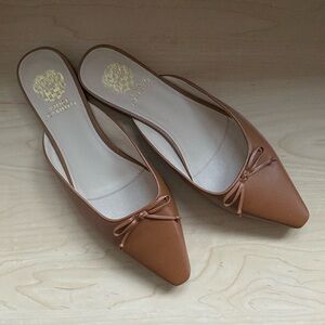 Vince Camuto Leather Mules